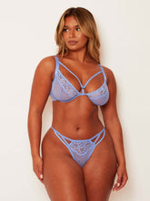 Artemis Bra & Brief Set : Carolina Blue