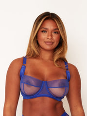 Raya Bra Bundle : Black & Cobalt