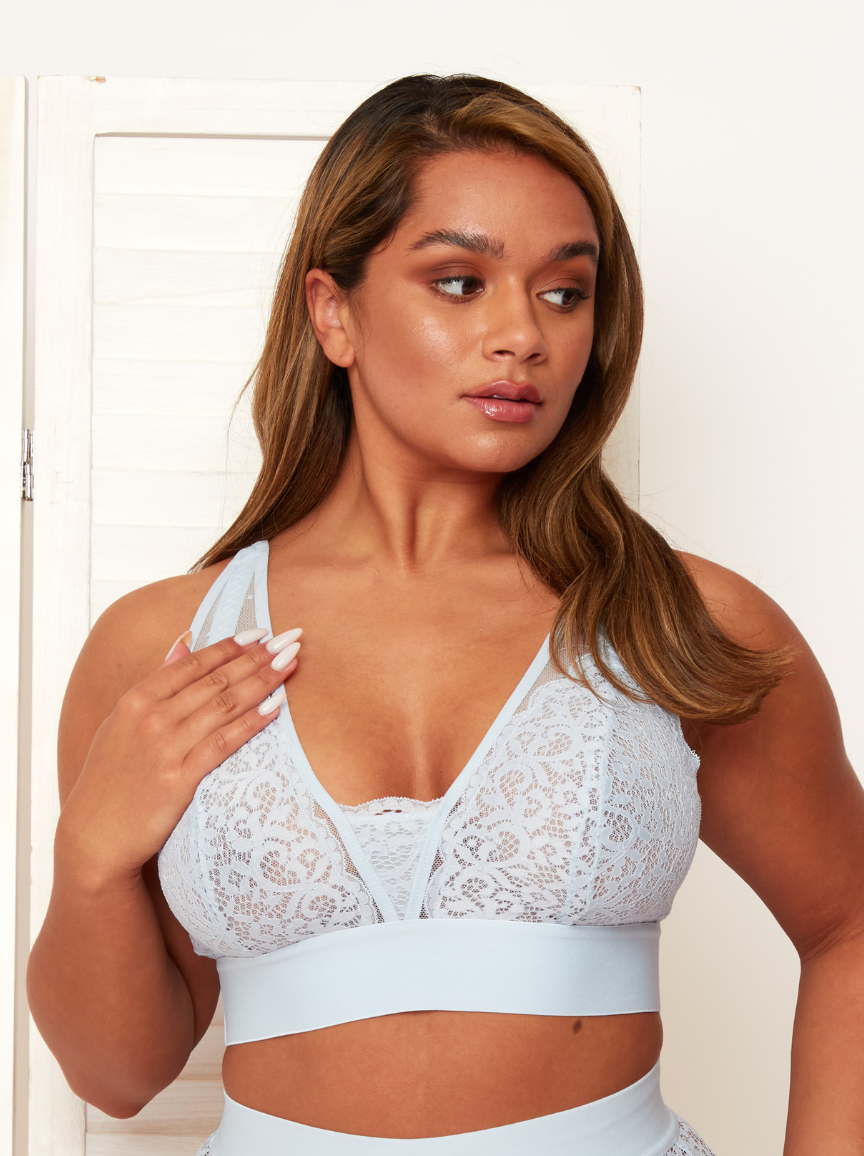 Hallie Bralette : Ballad Blue