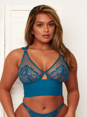 Morgon Bralette : Blue Coral