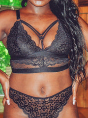 Brooke Bralette : Midnight Black