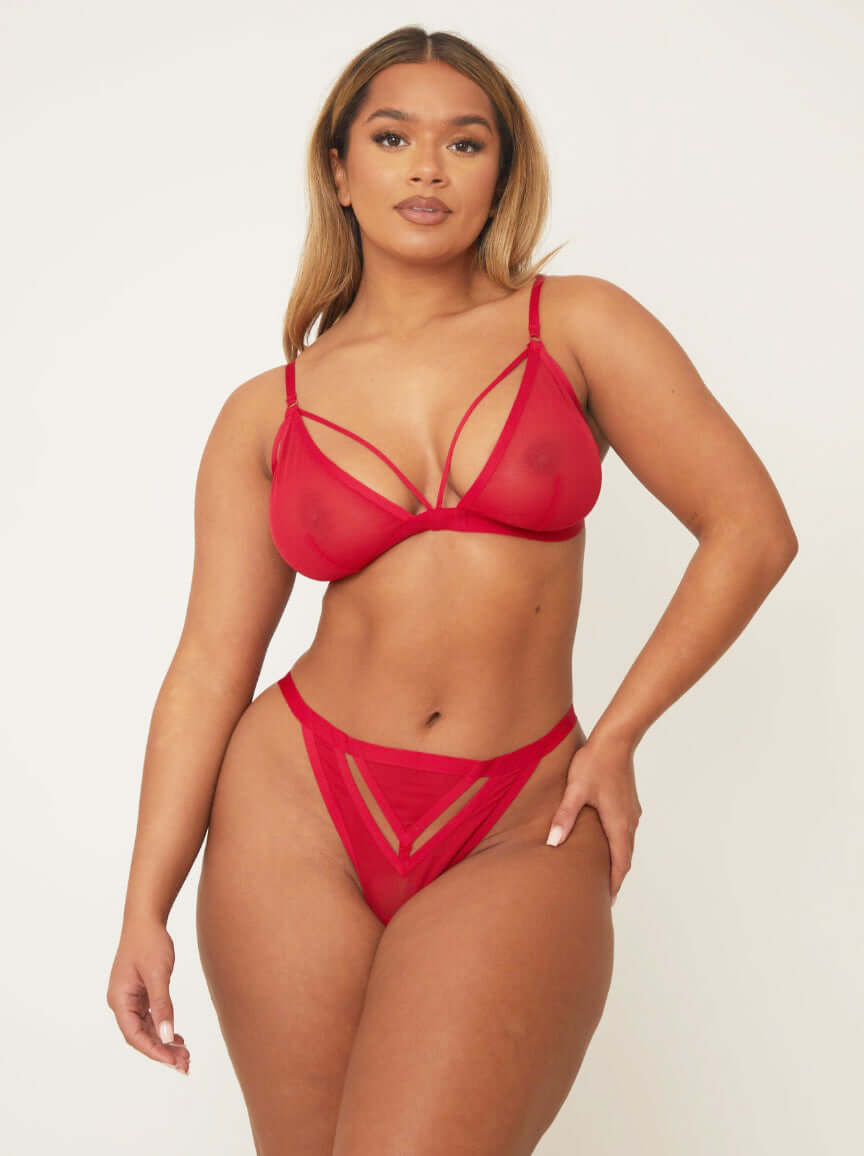 Charli Set : Chilli Red