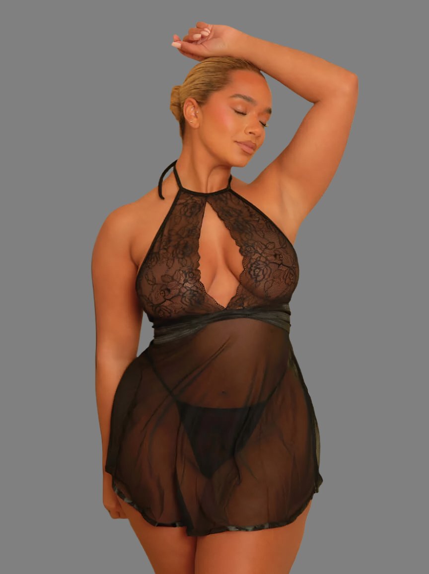 Jetta Babydoll : Onyx Black