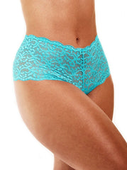 Bluebird blue Venus short lace knicker