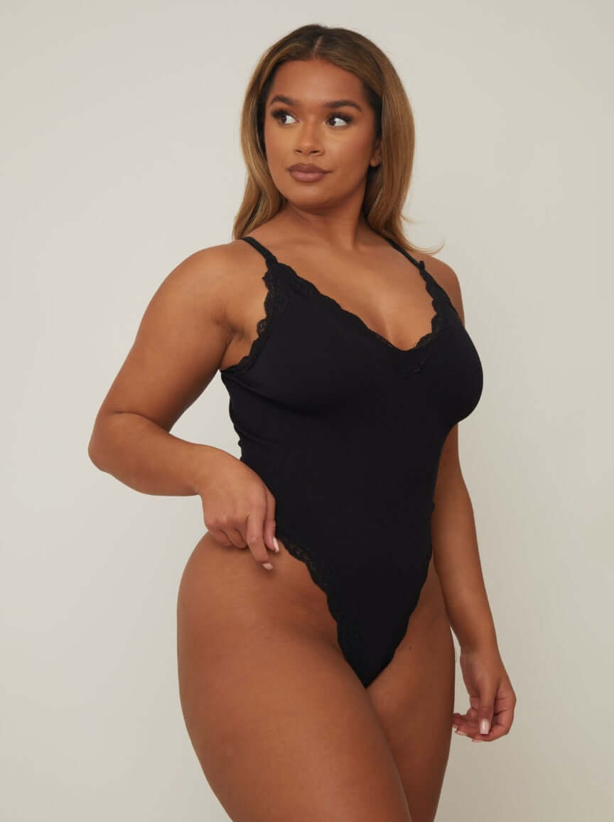 Robyn Bodysuit : Jet Black